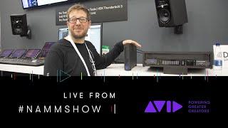 #AVID #NAMMSHOW LIVE ⏩ Power your desktop or rack with Pro Tools  HDX Thunderbolt 3 systems