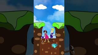 tow girl and diamond #shorts #animation #cartoon #anim dream girl