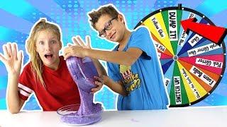 Mystery Wheel of DUMP IT Slime Challenge