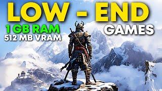 Top 10 Amazing Games For LOW END PC  1GB RAM  2GB RAM  64MB  128MB  VRAM