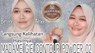 MADAME GIE MAKE IT SHARP 02 CONTOUR POWDER  REVIEW