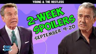 Young and the Restless 2-Week Spoilers Sept 9-20 Jack Anxious Summer Jealous & Victor Swerves #yr