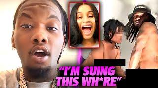 Offset SLAMS Cardi B For Posting His Fr3ak0ff Tape With Saweetie  Leaks Cardis Cheating S3X Tape