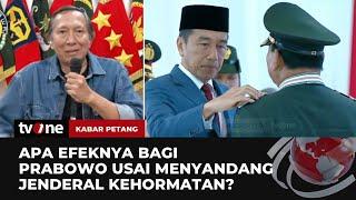 Diberikan Pangkat Jenderal Kehormatan Eks Kasum TNI Tuduhan Negatif ke Prabowo Tidak Terbukti