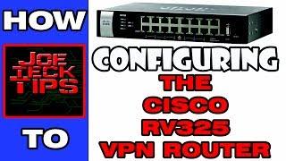 Configuring the RV 325 VPN Router - Explained