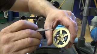 making a new ratchet wheel click for a clock