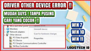 HOW TO OVERCOME DRIVER ERROR OTHER DEVICE MANAGER