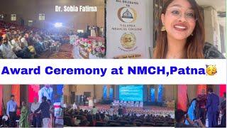 Gold Medal Award Ceremony at Nalanda Medical CollegePatna Doctor Sobia Fatima