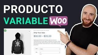  Cómo crear un PRODUCTO VARIABLE en WooCommerce