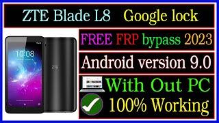 ZTE Blade L8 Frp Bypass 2023  zte l8 free google unlock  zte l8 frp bypass drmc nepal