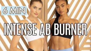 6 MIN AB BURNER Model Workout  Tighten your core and slim your waist with Kelly Gale