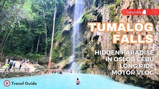 TUMALOG FALLS OSLOB CEBU  Travel Guide  Motor Vlog  Best Waterfalls in the Philippines #paradise