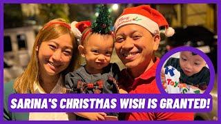 SARINAS CHRISTMAS WISH IS GRANTED  JHONG HILARIO