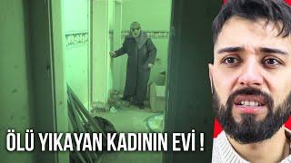 ÖLÜ YIKAYAN KADINın EVİNE GİRDİK ŞOK OLACAKSINIZ - Paranormal Olaylar