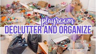 EXTREME DECLUTTERING AND ORGANIZING  PLAYROOM DECLUTTER  HOME ORGANIZATION  BECKY MOSS