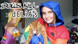 Dolls Kill x Delias TRY-ON HAUL ◕ᴗ◕