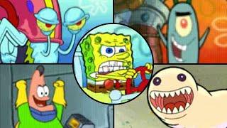 SpongeBob Creature from the Krusty Krab DS - All Races Minigames and Bosses  No Damage 4K