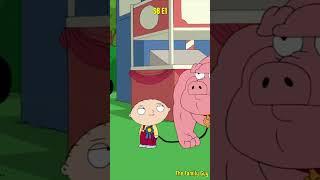 Stewie won a pig  #shorts #familyguy