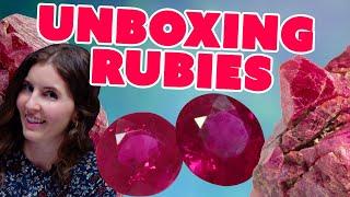 The Greatest Gem Color? Unboxing Pigeons Blood Rubies from Burma