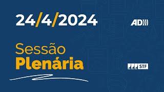 Sessão Plenária AD - STF inicia julgamento sobre poderes de investigação criminal do MP - 24424