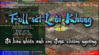 Full Set Hoàng Kim Môn Phái Côn Lôn Sét  test luôn cùng NMK đẹp nhất sv #volamtruyenky #volam1