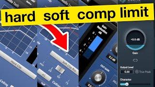 Hard Clipping Case Study Hard vs Soft vs Compression vs Limiting