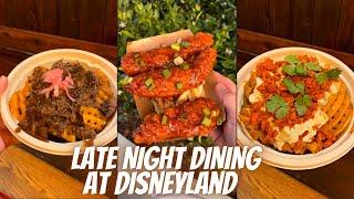 NEW Disneyland Late Night Dining at Galactic Grill & Red Rose Taverne