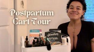 An Herbalists Postpartum Bedside Cart Tour