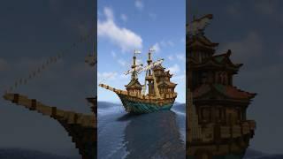 Minecraft Fantasy Japanese Ship