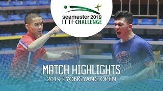 Ham Yu Song vs Amin Ahmadian  2019 ITTF Pyongyang Open Highlights U21 14