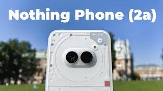 Обзор Nothing Phone 2a глифы и необычный дизайн