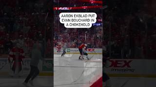 Aaron Ekblad Put Evan Bouchard In A Chokehold 