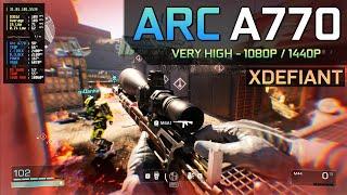 XDefiant - Arc A770  Very High - 1080P  1440P