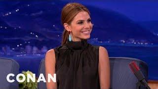 Jack Nicholson Kicked Maria Menounos Out Of A Lakers Game  CONAN on TBS