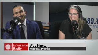 Manitoba Premier Wab Kinew joins CBC for our regular monthly interview