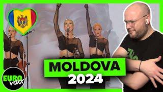  MOLDOVA EUROVISION 2024 REACTION Natalia Barbu - ‘In The Middle’