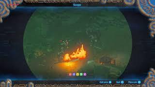 Bokoblin puts himself to permanent sleep  Breath of the Wild