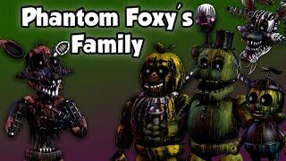 Freddy Fazbear and Friends Phantom Foxys Family