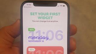How To Add Custom Color Widgets On iOS 14 2023 