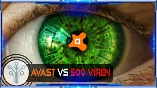 AVAST Free Antivirus vs 500 VirusMalware Review & Test 2020