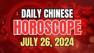 Daily Chinese Horoscope July 26 2024 For Each Zodiac Sign & Lucky Numbers And Color  Ziggy Natural