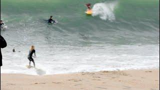 Skimboarders vs. Surfers vs. Bodyboarders