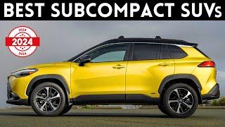 Top 5 Best Subcompact SUVs For 2024 Most Reliable Affordable and Efficient