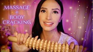 ASMR Thai Body Massage  Cracking Your Body + Scalp Massage for Relaxation