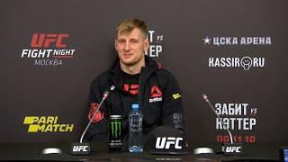 UFC Moscow Post-Fight Press Conference