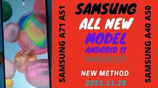 Smasung Galaxy A71A70A50A51A10A20A52 How to Factory Reset Hard Reset  Pin Pattern Unlock A715F