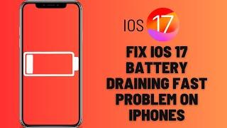 iOS 17.3 Battery Saving Tips  iOS 17 Battery Draining Fast Problem on iPhones.#tipsandtricks #ios17