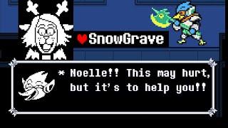 What if you USE Snowgrave in Pacifist Route? Deltarune chapter 2
