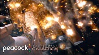 Cylons Ambush Galactica - What is that thing? Battlestar Galactica