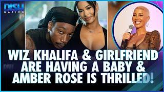 Wiz Khalifa & Girlfriend Aimee Aguilar are Having a Baby & Amber Rose is Thrilled